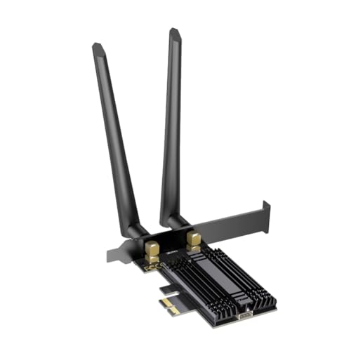 Carte Réseau BE200 WiFi 7 PCI-E pour PC Windows 11 avec Bluetooth 5.4