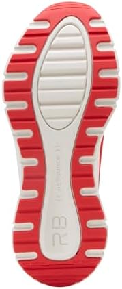 Alegria Women's ReBounce Waze Lightweight Athletic Slip On with Knit Upper Handfree Shoes Red 7 M US | Image 4