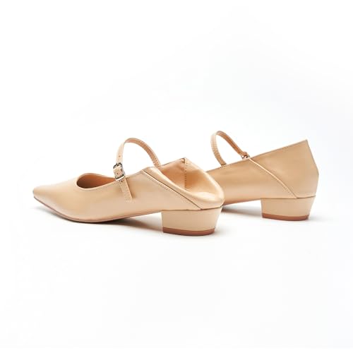 Image of C.Paravano Women's Pumps | Mary Jane Flats | Low Heel Dress Shoes | Convertible Heel Shoes