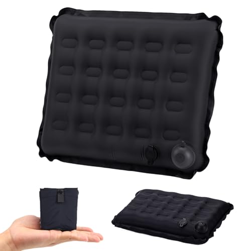 Wiboie Cojín Asiento Inflable   con Franja