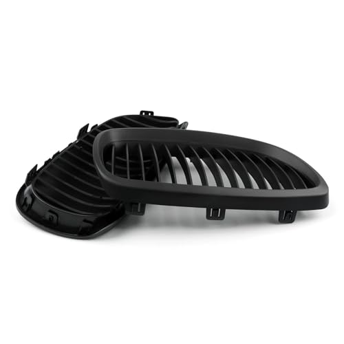 Grilles Calandre Avant Remplacement Noir Mat pour BMW E92 E93 Solution Reins Usés - 4