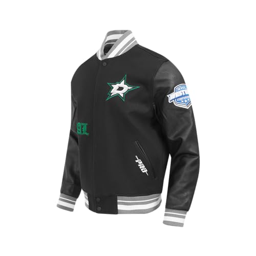 Image of Pro Standard Mens NHL Old English Varsity Jacket