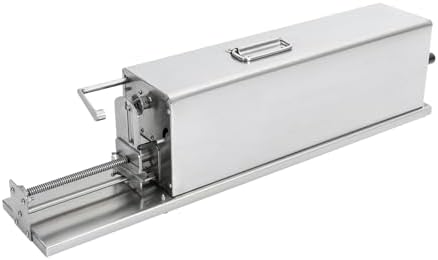 Semi-Automatic Electric Potato Spiral Cutter - 3-in-1 Stainless Steel Slicer for Potatoes, Carrots, Cucumbers - 40W Tornado Spiral Slicer for Commercial Use