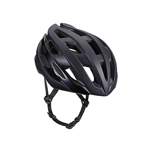 Casque de vélo route BBB Hawk noir unisexe pour cyclisme adulte
