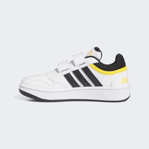 adidas - Hoops 3.0 Cf C - IF5316 - Color: White - Size: 2.5 Little Kid2