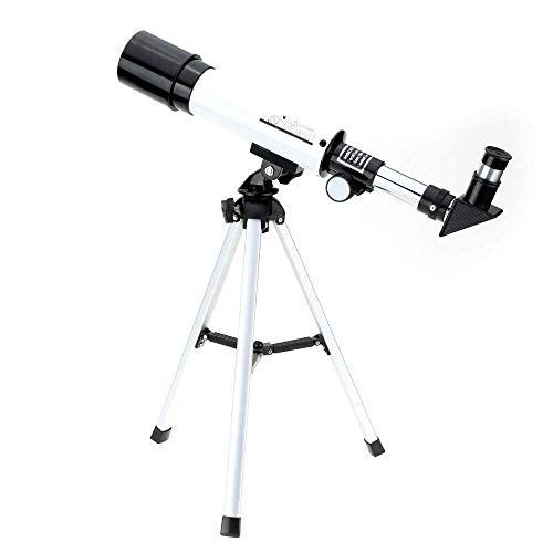 Telescopio Refractor 60/50mm Astronómico con Tripode miniatura 7
