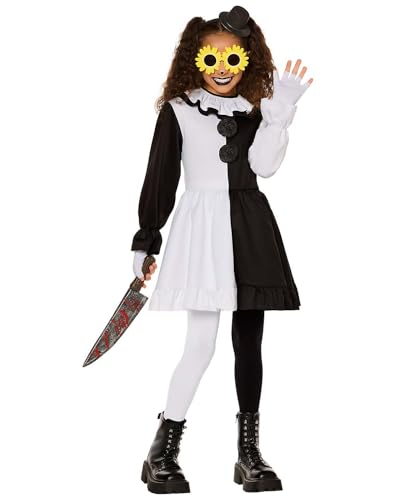 Spirit Halloween Terrifier Kids Art the Clown Dress Costume