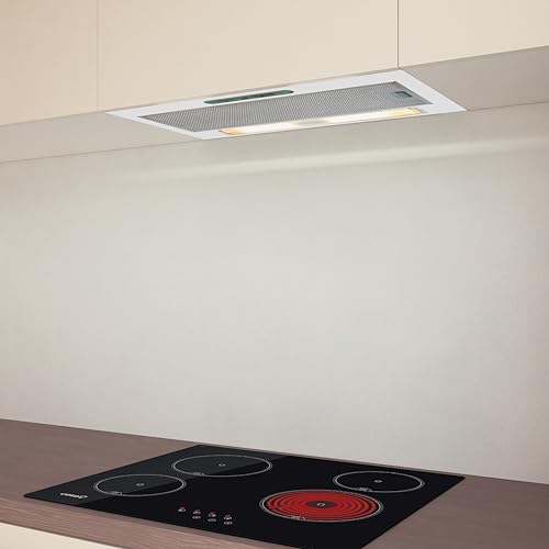 CATA GK 4500 Weiß Dunstabzugshaube Filtergruppe Maximaler Energieverbrauch 90W Spülmaschinenfeste Filter Energieeffizienzklasse B