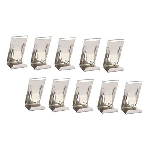 PENIKOKO 60個写真フレーム用バネ式クリップ フォトフレーム背面用無縁バックル 属製ピクチャーフック 取り付け簡単 再利用可能 木製額縁やキ