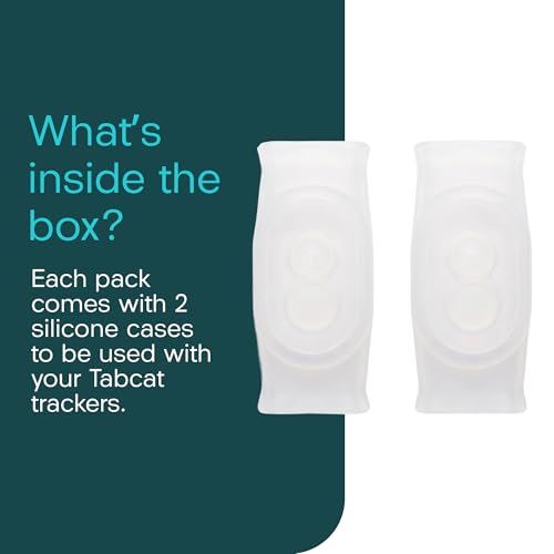 Fundas de collar Loc8tor Tabcat v2 de alta resistencia con diseño transparente Tabcase v2 3