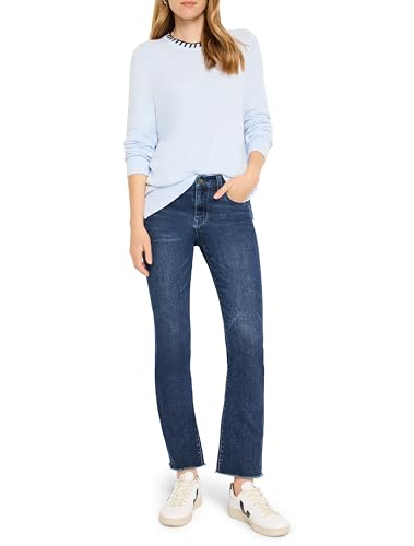 Image of NIC+Zoe Women's Cotton Cashmere Blanket Stitch Sweater