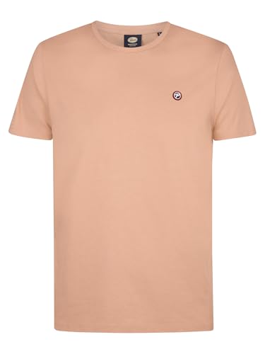 T-Shirt Orange Homme Petrol Industries idéal pour vos sorties d'été en terrasse