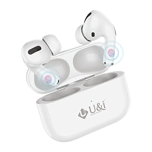 Image of u&i Officer Choice True Wireless In Ear Earbuds Stereo with Extraa Bass 20 Hours Back up (White)