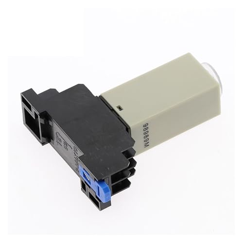 Relais temporisé de commande DPDT 24V CC avec socle 8 broches