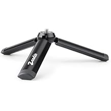Zeadio Metal Mini Tripod, Desktop Tabletop Stand Compact Tripod for Smooth 4, Osmo Mobile, Vimble 2, Gimbal Handle Grip Stabilizer and All Cameras
