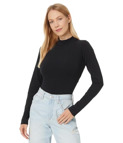 Free People womens Straps in the Back Bodysuit, Black, S