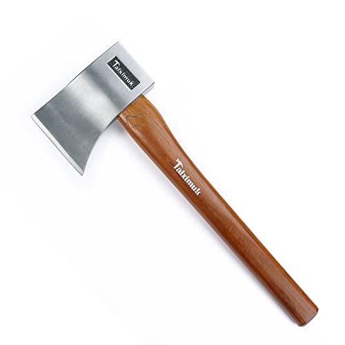 Talximuk World Throwing Axe Federation Premium Tournament Throwing Axe, Hickory Handle and Nylon Sleeve Throwing Axe (Medal) Talximuk World Throwing Axe Federation Premium Tournament Throwing Axe, Hickory Handle and Nylon Sleeve Throwing Axe (Medal)