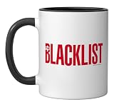 The Blacklist Logo Ceramic Mug, Black/White