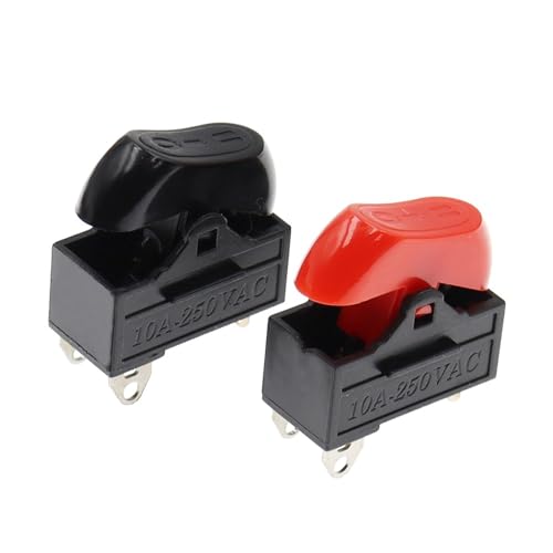 Interruptor basculante 10A 250VAC con conmutación precisa de 3 posiciones ON OFF