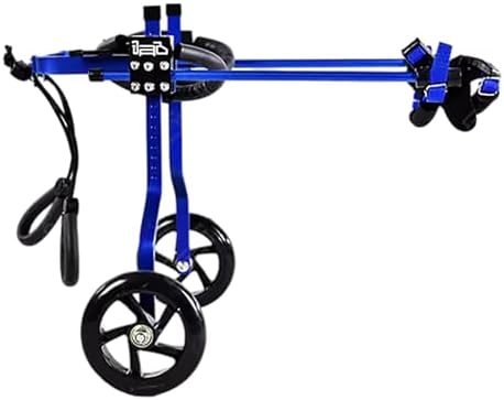 Adjustable Dog Wheelchair for Hind Legs - Pet Mobility Aid for Small, Medium & Large Dogs, Hip Support & Amputation Brace for Enhanced Walking & Comfort