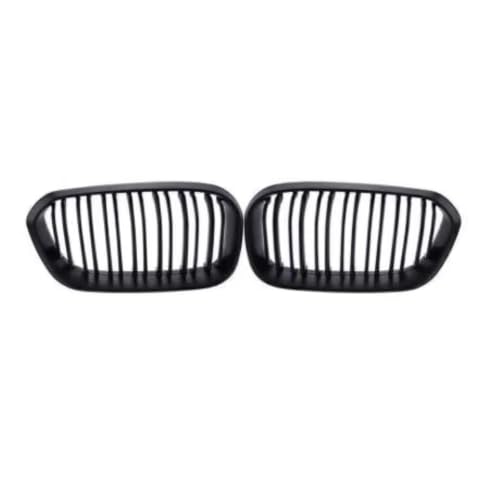 Calandre avant pour F20 F21 Série 1 noire mate double lamelles