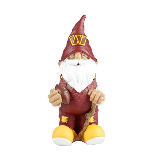 Image of NFL Resin 11.5 inch Team Logo Outdoor Garden Statue Gnome