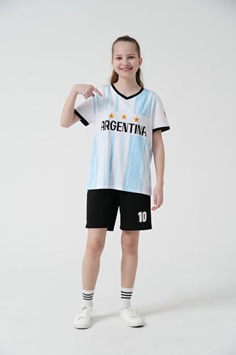Image of Youth Soccer Jersey Boys Girls- Breathable Lightweight Football Training Shirt for Kids (Infant-Youth Sizes)