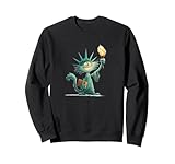 Photo Gallery gatto del fumetto in liberty statue look costume felpa Photo Gallery gatto del fumetto in liberty statue look costume felpa