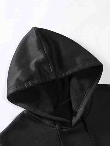 SOLY HUX Hoodies for Men Letter Graphic Sweatshirt Drawstring Long Sleeve Streetwear Pullover Tops with Pocket4