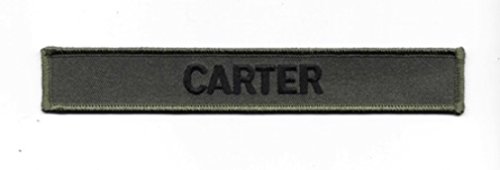 Stargate SG-1 CARTER Uniform Name Chest Insignia Embroidered PATCH
