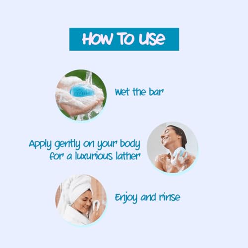 Fiama Gel Bathing Bar Fresh Celebration pack, with 3 Unique Gel Bars, with Skin Conditioners for Moisturized Skin, 375g (125g - Pack of 3), Soap for Women & Men, For All Skin Types