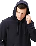 TEX2FIT 2-Pack Hoodies for Men, Long Sleeve Casual Fleece Pullover Hoodie Sweatshirt