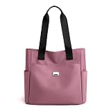 Imgjsx Lightweight Water repellent Nylon Shoulder Bag,Reposaltrust Bag,Travel shoulder bag Fashion Women Tote Shoulder Bag (Pink)