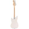 Fender Squier Sonic Bronco Bass Guitar - Arctic White Bundle with Rumble 15 Bass Amplifier, Cable, Tuner, Strap, and Austin Bazaar Instructional DVD