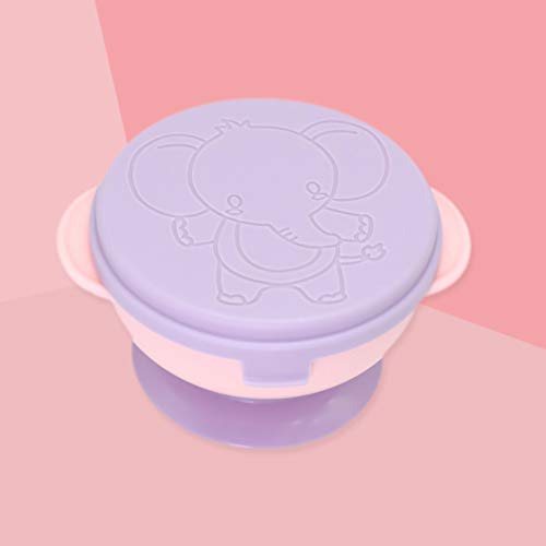 Toyvian 3 Pcs Silicone SucÃ§Ã£o Tigela de AlimentaÃ§Ã£o Do BebÃª Ficar Colocar Tigelas Ã  Prova de D