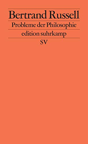 Probleme der Philosophie (edition suhrkamp) Probleme der Philosophie (edition suhrkamp)