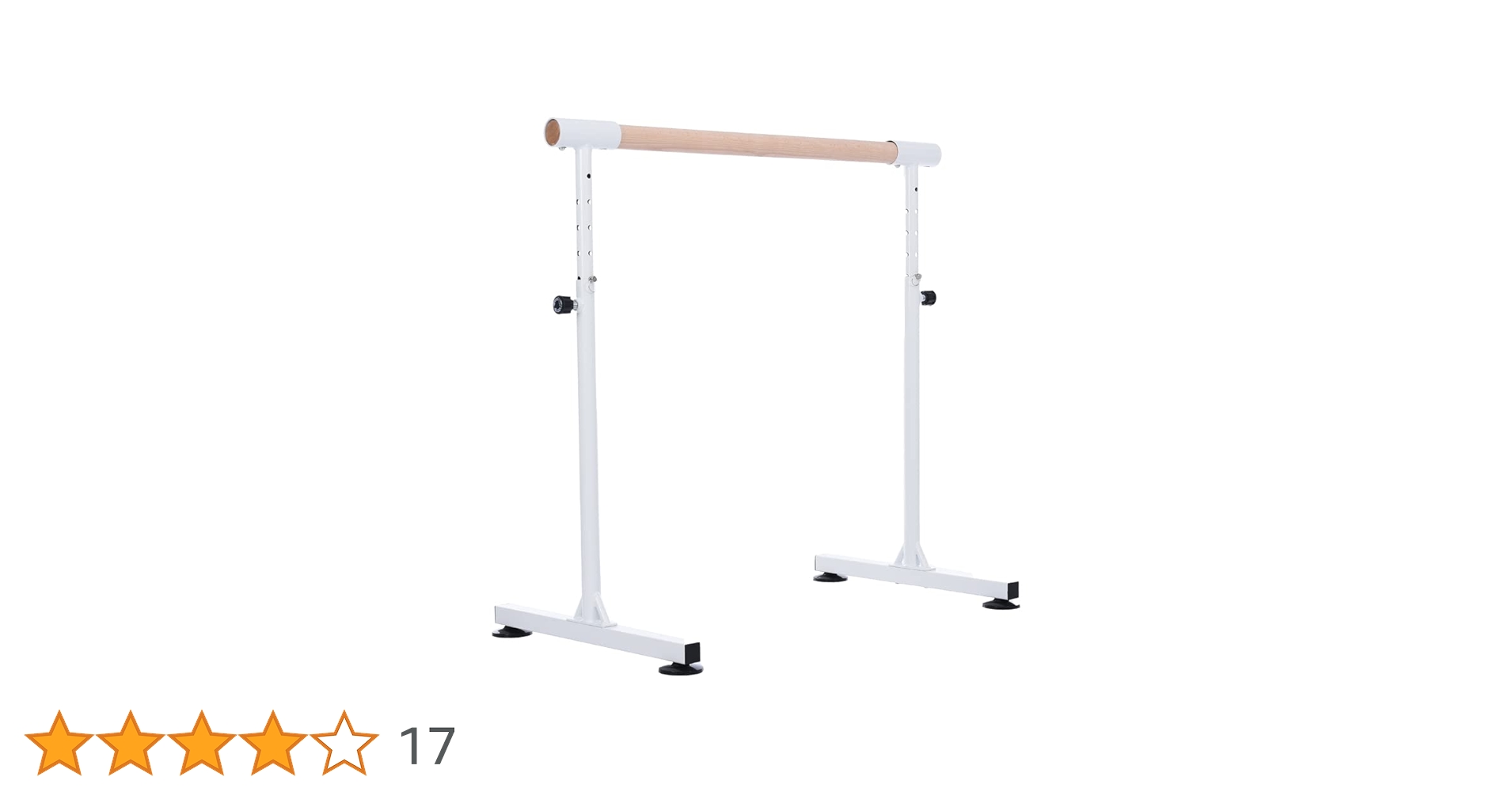 バレエバー スタンド　白 天然木　Chic Zone 中古　バーレッスン バレエバー スタンド 白 天然木 Chic Zone 中古 バーレッスン