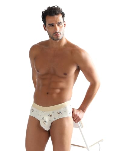 Image of U.S. Polo ASSN. Men PB005 Cotton Modal Printed Premium Underwear Brief -Pack of 1