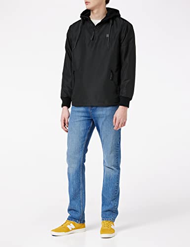 Brandit Men's Luke Windbreaker Black Size 5X-Large #TOP1