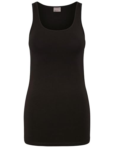 Vero Moda Femme Vmmaxi My Soft Long Tank Top Noos D bardeur, Noir (Black), XL EU