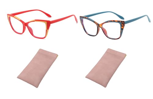 Image of Blue Light Glasses for woman,Computer Eyewear Non-Prescription Glasses Fashion Colorful Frame