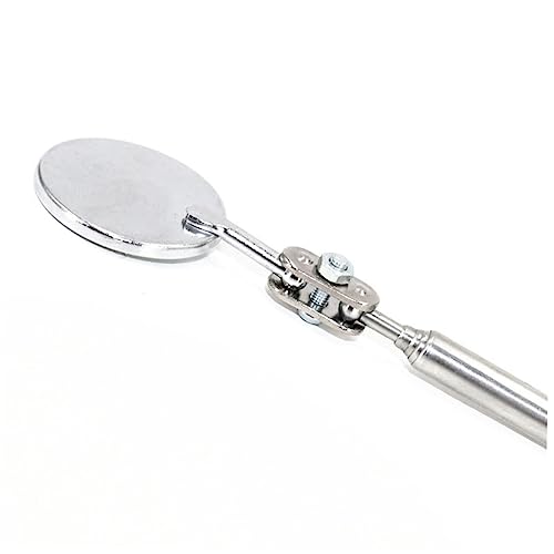 FUNOMOCYA Folding Telescopic Mirror Large Size Inspection Mirror Universal for Automotive Welding Chassis