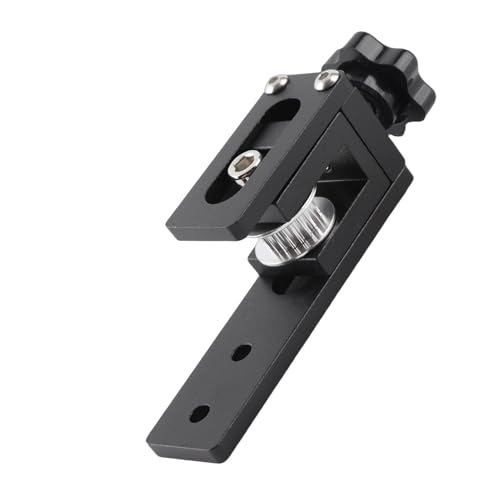 TOPINCN Tendeur de Redressage de Courroie Ender-3/CR10, Assemblage Facile, Kit de Tendeur SPCC en Acier Noir 2020 pour des Résultats D' 3D Fluides