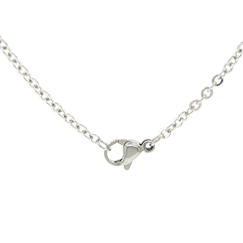 Justinstones Gemstone Hexagonal Pointed Reiki Chakra Pendant Necklace 20"3