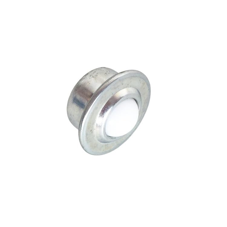 10pcs CY-15H-NS Stud Mount Ball Transfer Unit,15kgs Load Capacity 5/8" Nylon Plastic Ball Steel Shell Transfer Ball Bearing