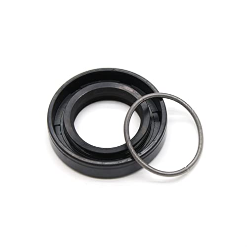 Seal Washer 1pcs TC Inner Diameter 30mm Oil Seal, NBR Shaft Oil Seal Double Lip Spring Rotary for Car Seal, Engine Rubber Oil Seal Gasket Lip (Size : 30x46x7mm 1pcs)