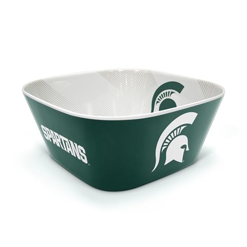 Image of YouTheFan NCAA Michigan State Spartans Large Party Bowl