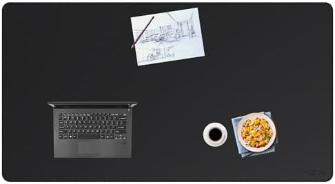 Mydours 59" x 32" Extra Large Desk Pad XXL, Desk Protector Mat wi...