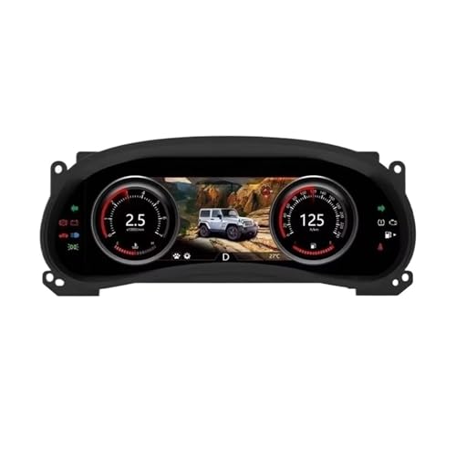 Tablero LCD de 12,3 pulgadas velocímetro para Jeep Wrangler 2011-2017 grupo digital de recambio