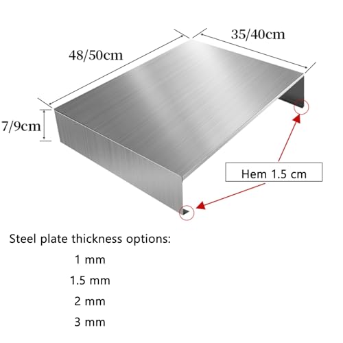 QSTGX Gas Stove Covers For Gas Stove Top Sink Cover For Counter Space Rv Sink Cover Easy to Clean Multi-Functional Plat(B-1.5 MM,50x80x7 cm) - Image 6